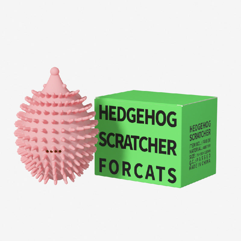 Hedgehog Corner Tickler Pet Toy