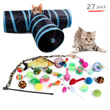 Fun Cat Tunnel Play Set with 22 Accessories