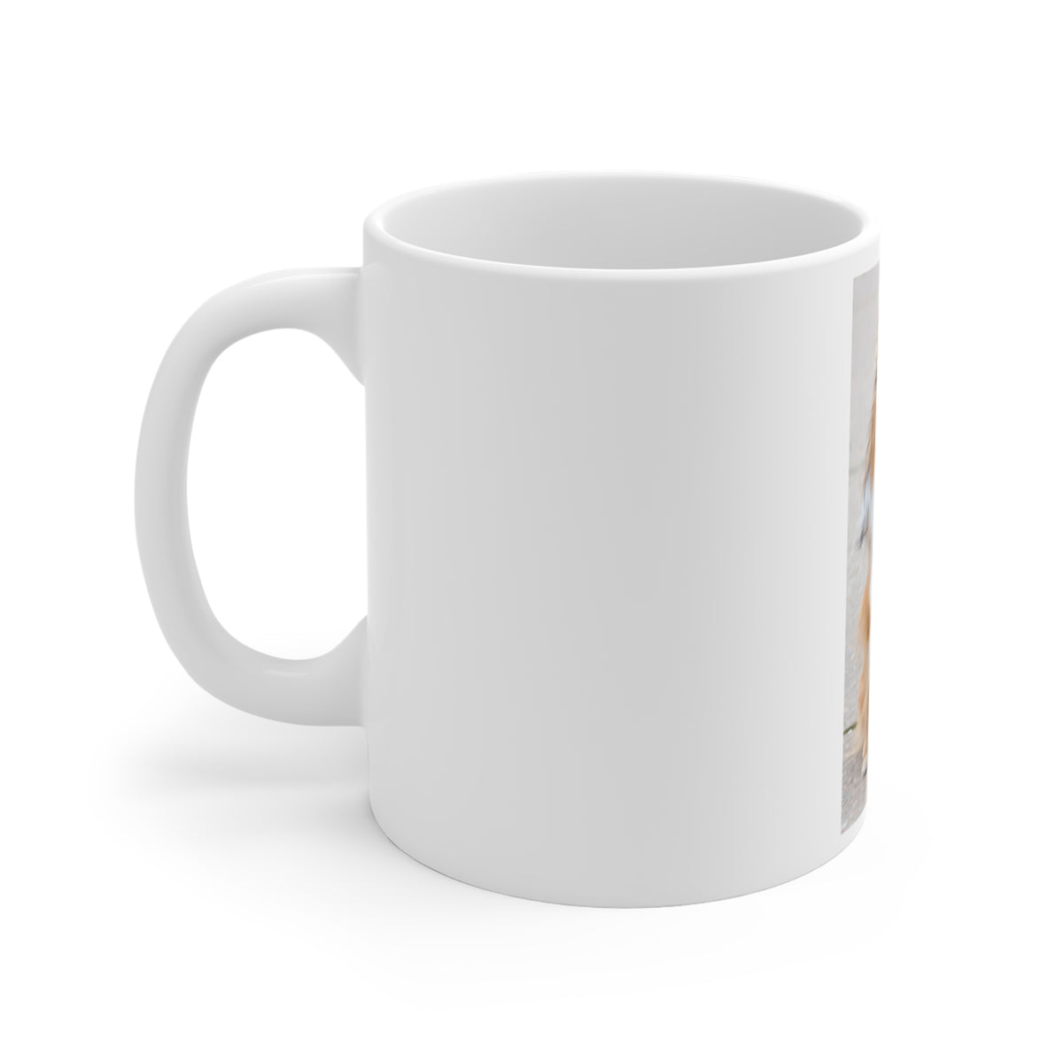 Cute Sheltie Dog Portrait Mug