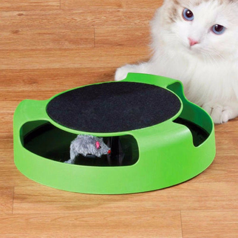 Interactive Rotating Cat Toy