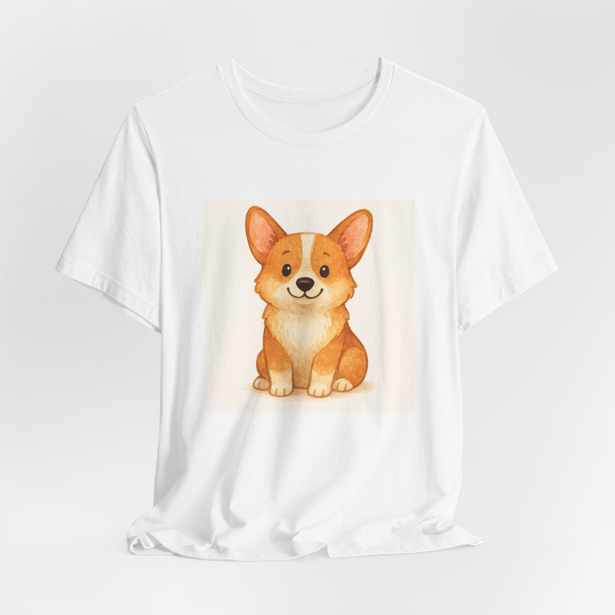 Cute Corgi Watercolor T-Shirt