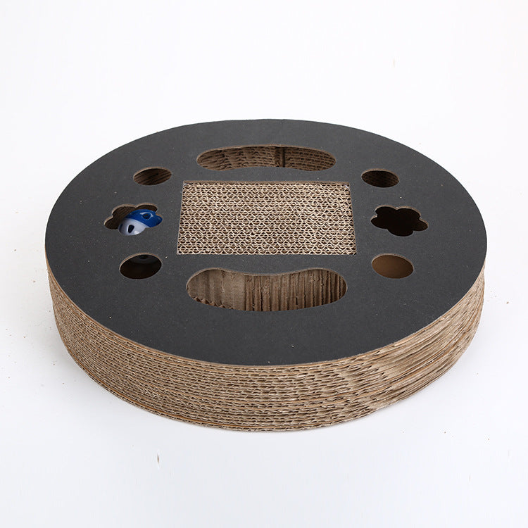 Interactive Corrugated Cat Scratch Board