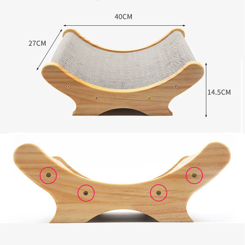 U-Shaped Cat Scratching Bed