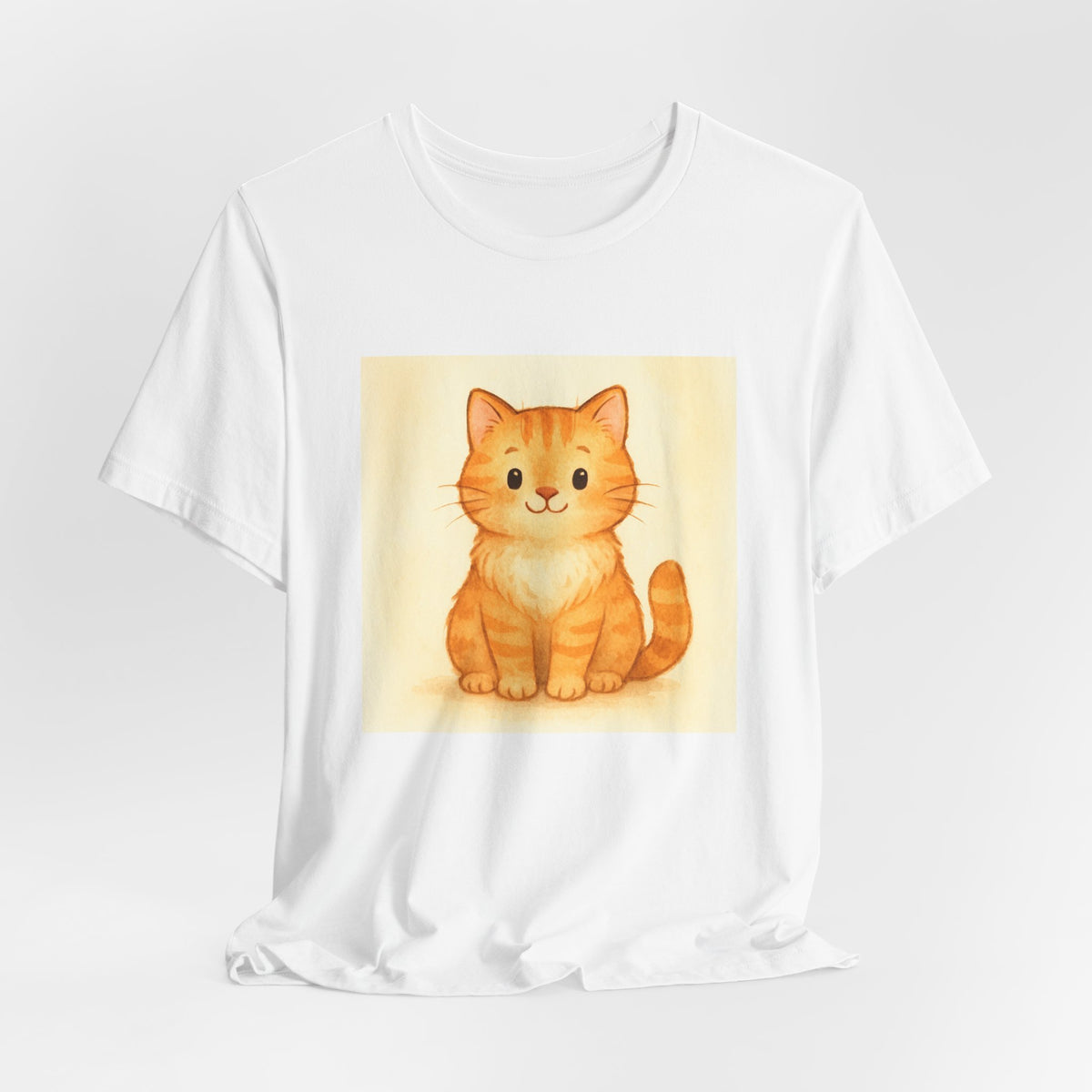 Tabby Cat Watercolor T-Shirt