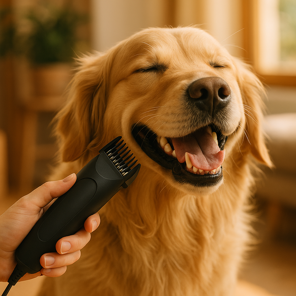 Pet Grooming Hair Clipper for Dogs and Cats - lifestyle