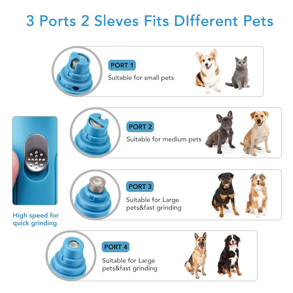 Electric Pet Nail Grinder and Polisher