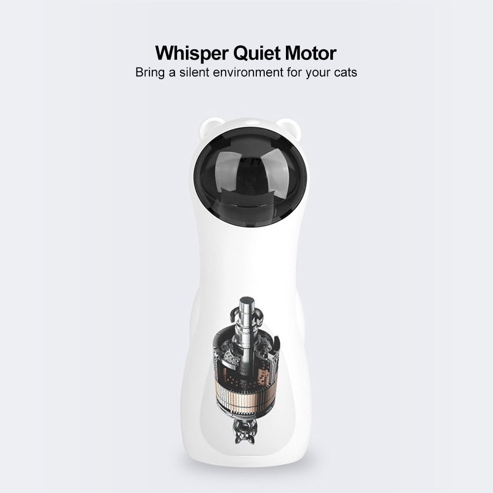 Bear-Shaped Automatic Laser Cat Toy