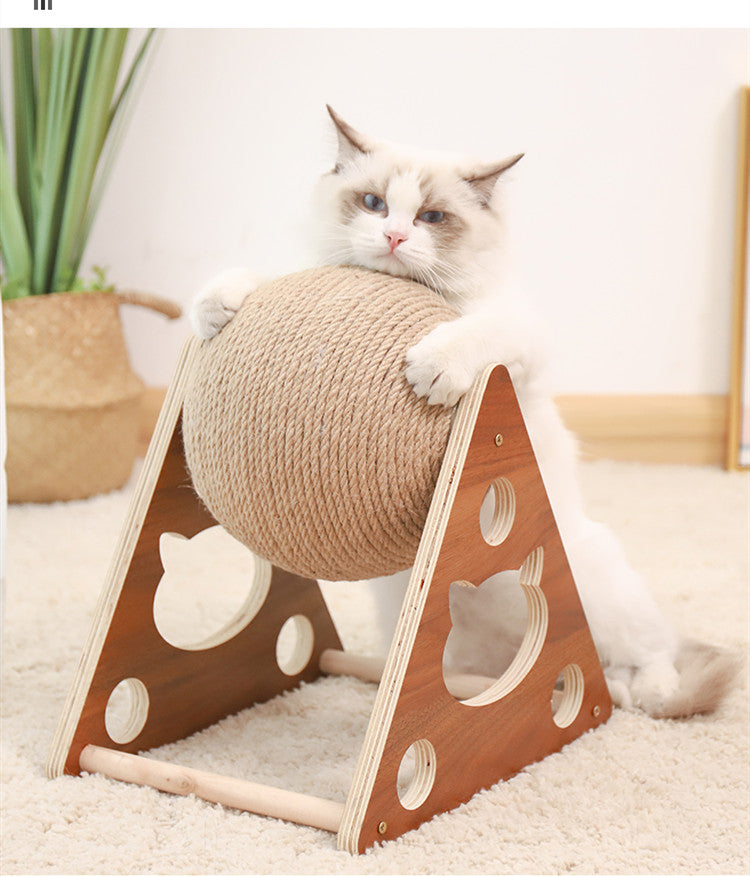 Wear-Resistant Cat Scratching Board and Climbing Frame