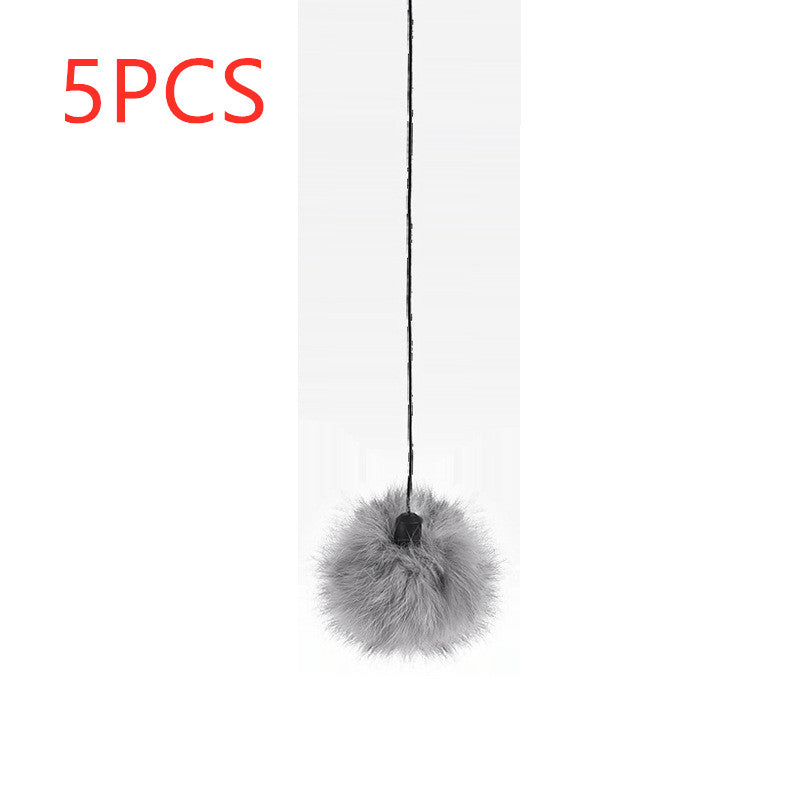 Interactive Electric Motion Cat Toy with Fur Ball
