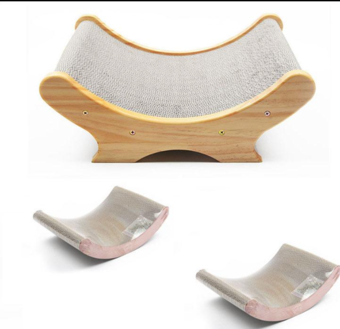 U-Shaped Cat Scratching Bed