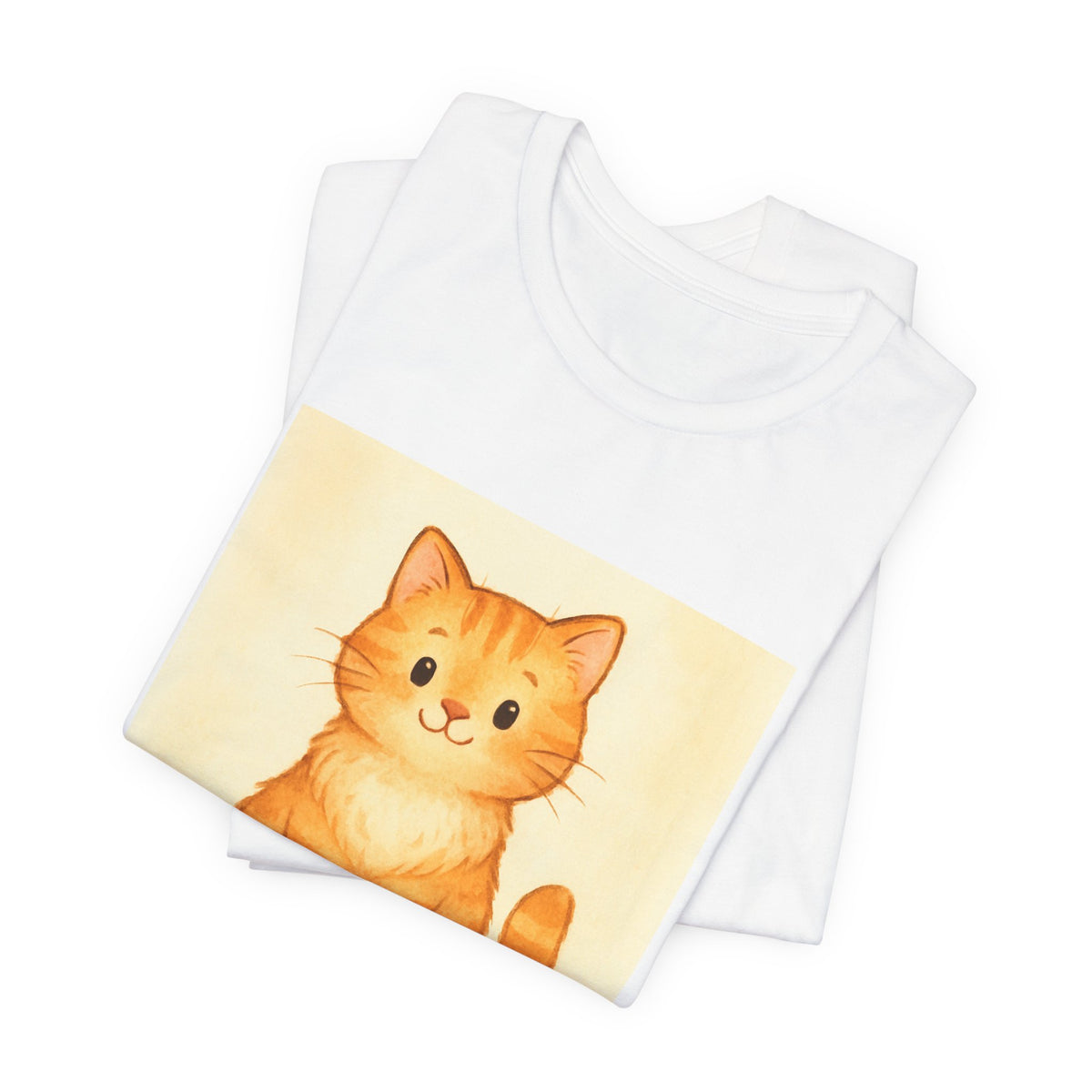 Tabby Cat Watercolor T-Shirt