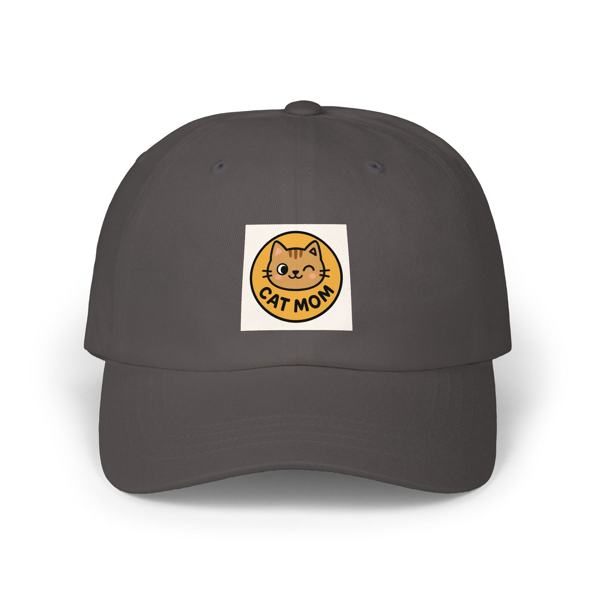 Cat Mom Classic Dad Cap