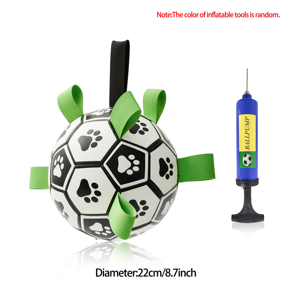 Durable Interactive Soccer Ball Toy for Large Dogs