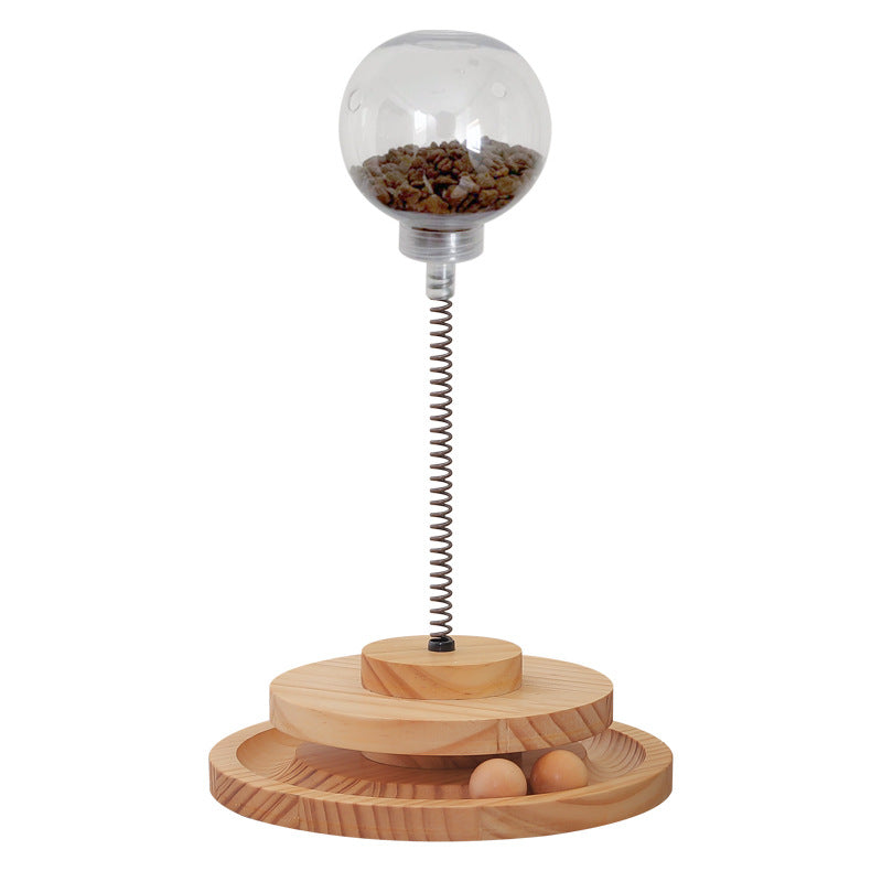 Interactive Cat Treat Dispenser Ball