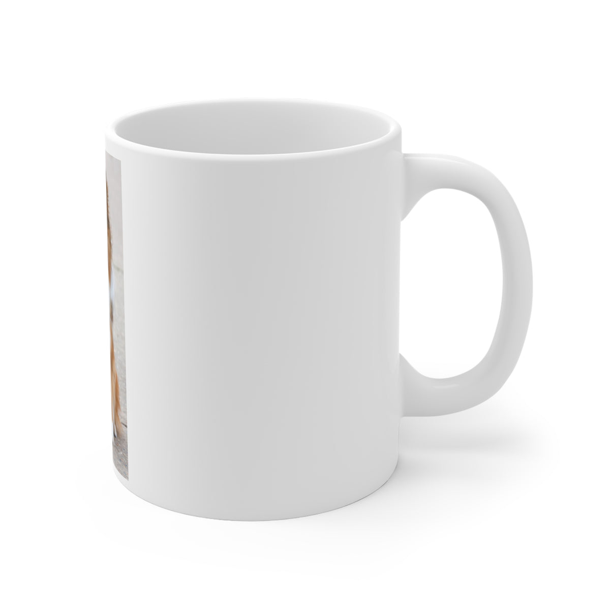 Cute Sheltie Dog Portrait Mug