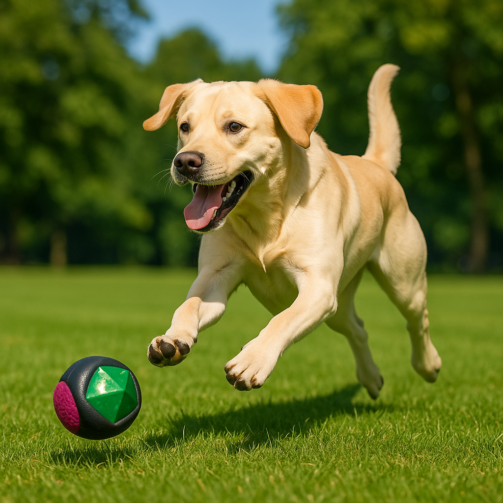 Dog Toy Ball - lifestyle
