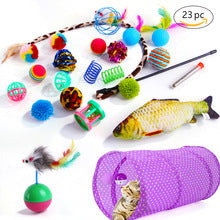 Fun Cat Tunnel Play Set with 22 Accessories