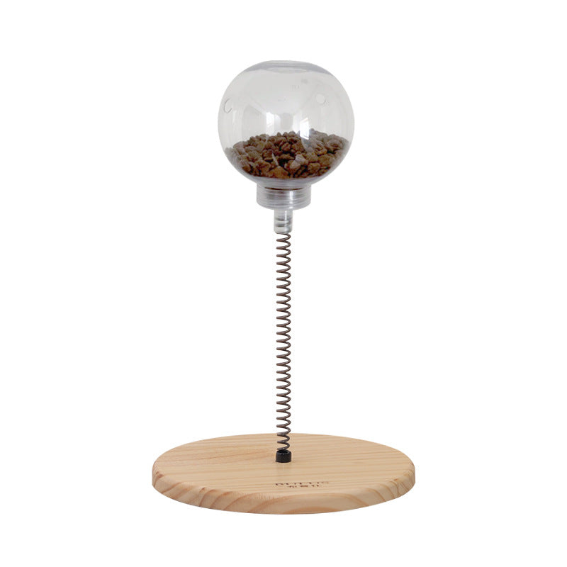 Interactive Cat Treat Dispenser Ball