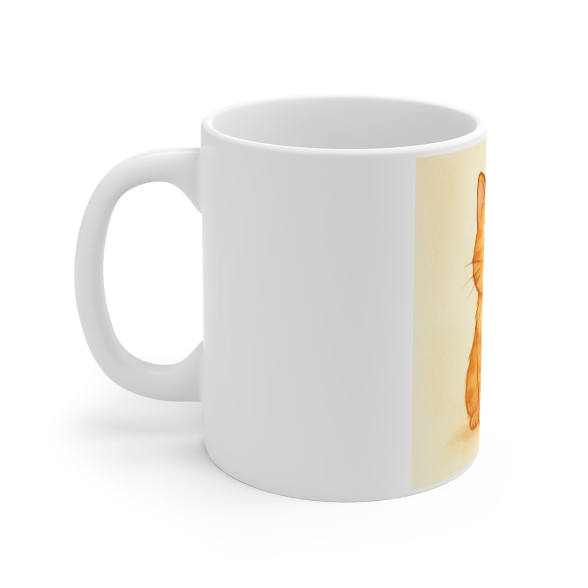 Tabby Cat Portrait Mug