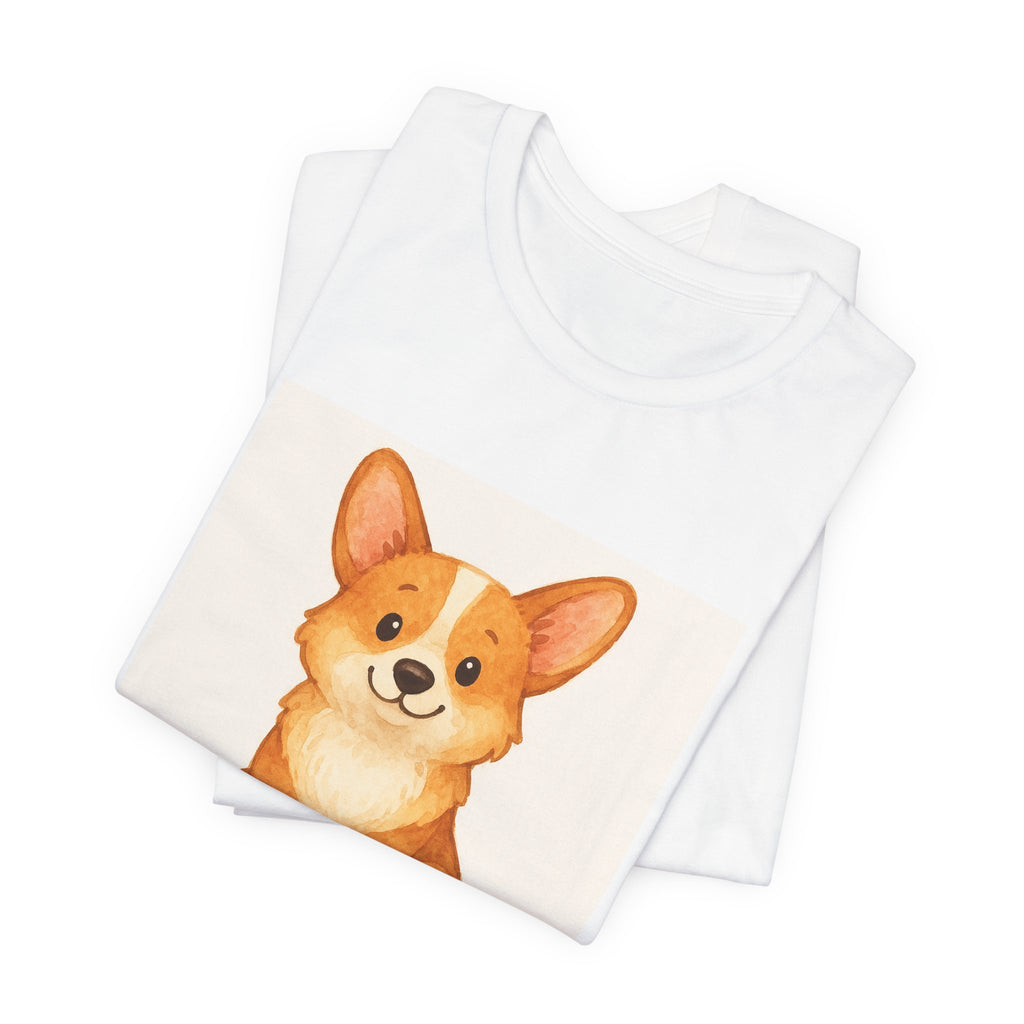 Cute Corgi Watercolor T-Shirt