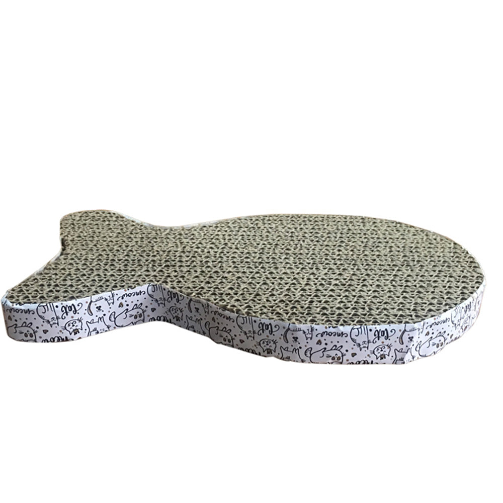 Fun Corrugated Cat Scratchers in Charming Designs