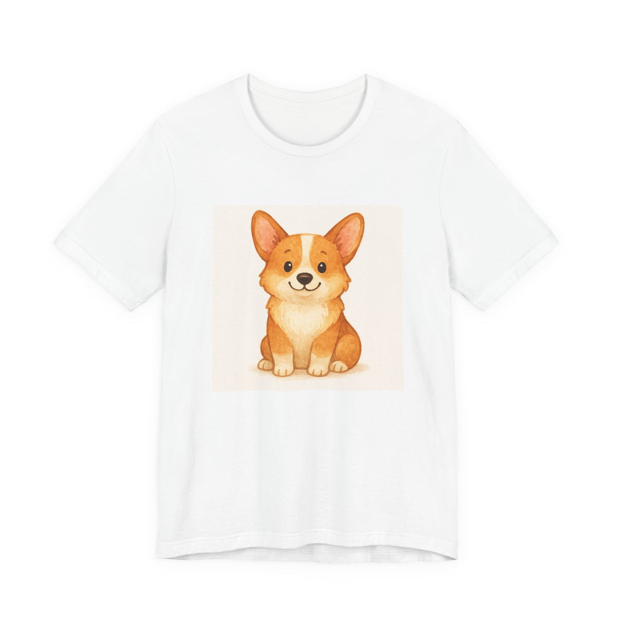 Cute Corgi Watercolor T-Shirt