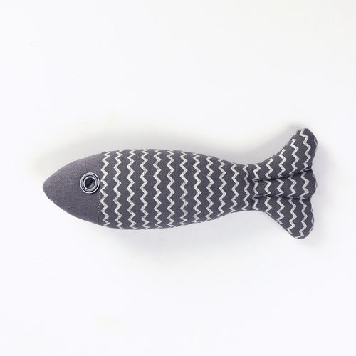 Cute Fish Pillow Toy for Cats