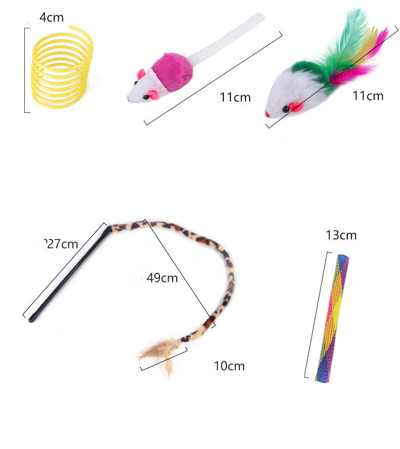 Fun Cat Tunnel Play Set with 22 Accessories