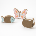 Fun Corrugated Cat Scratchers in Charming Designs