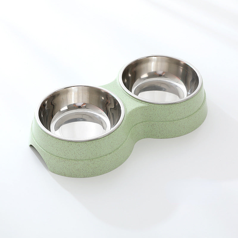 Double Pet Bowls for Food and Water