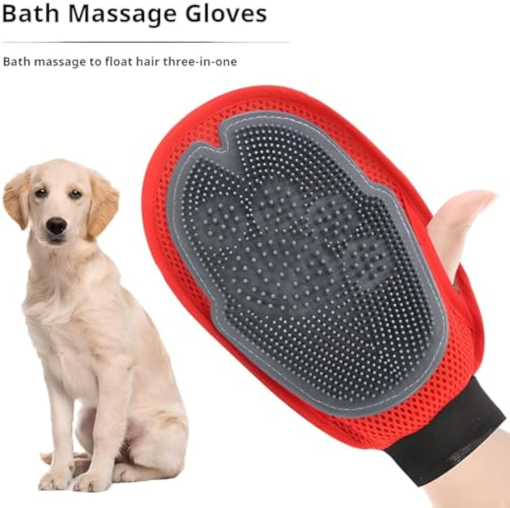 Pet Bathing Glove & Hair Remover Mitt