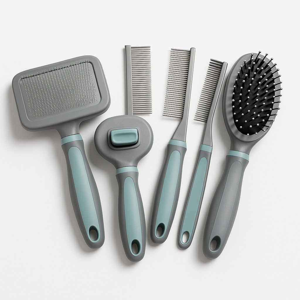 5-in-1 Pet Grooming Comb Set