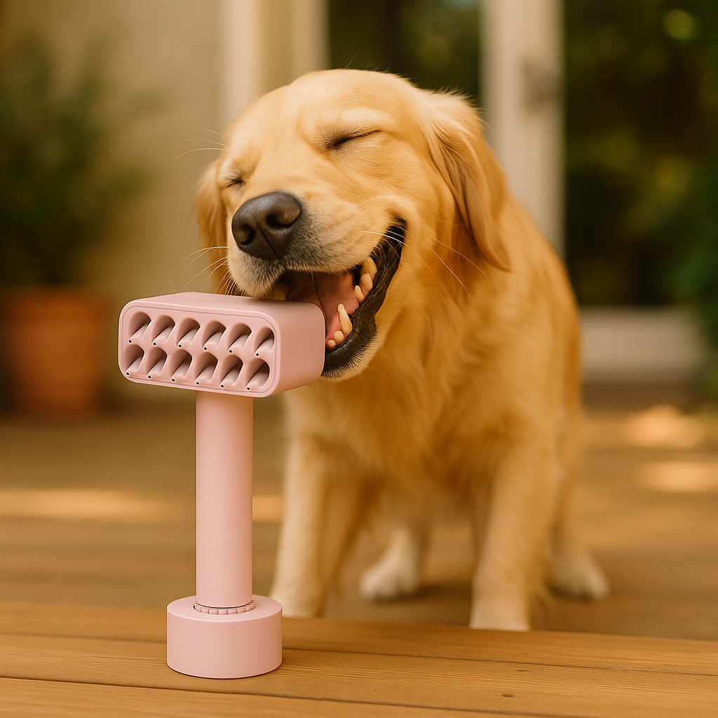 Electric Pet Comb for Flea and Fur Removal - lifestyle