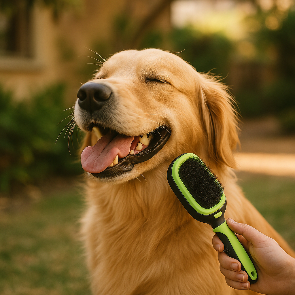 5-in-1 Pet Grooming Comb Set - lifestyle
