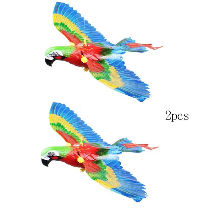 Interactive Hanging Bird Toy for Cats and Dogs