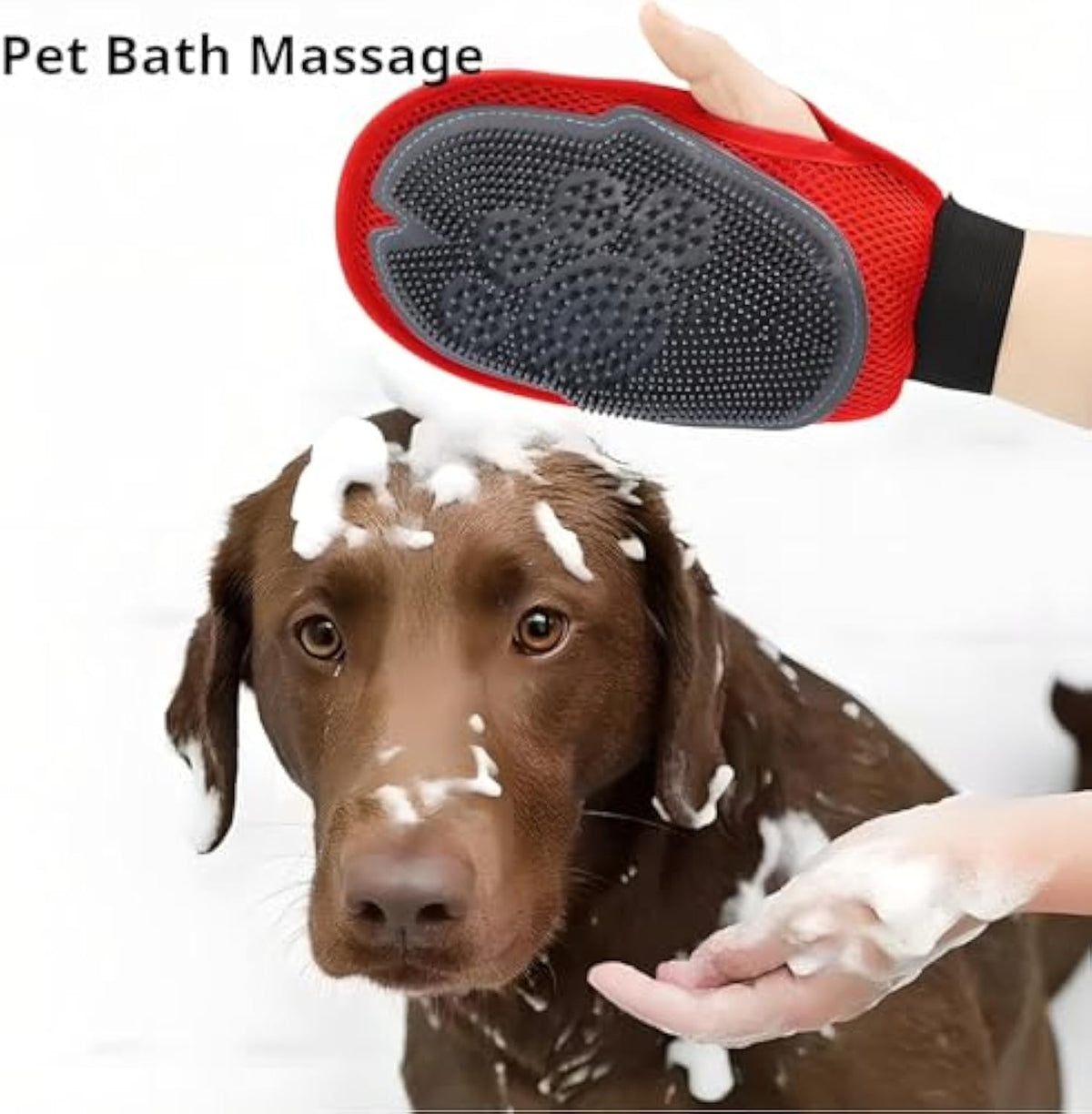 Pet Bathing Glove & Hair Remover Mitt