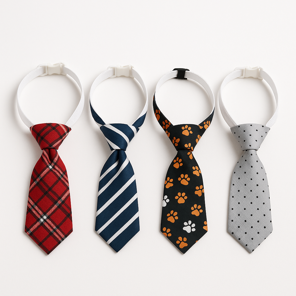 Adjustable Pet Neckties for Stylish Dogs