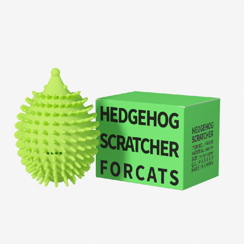 Hedgehog Corner Tickler Pet Toy