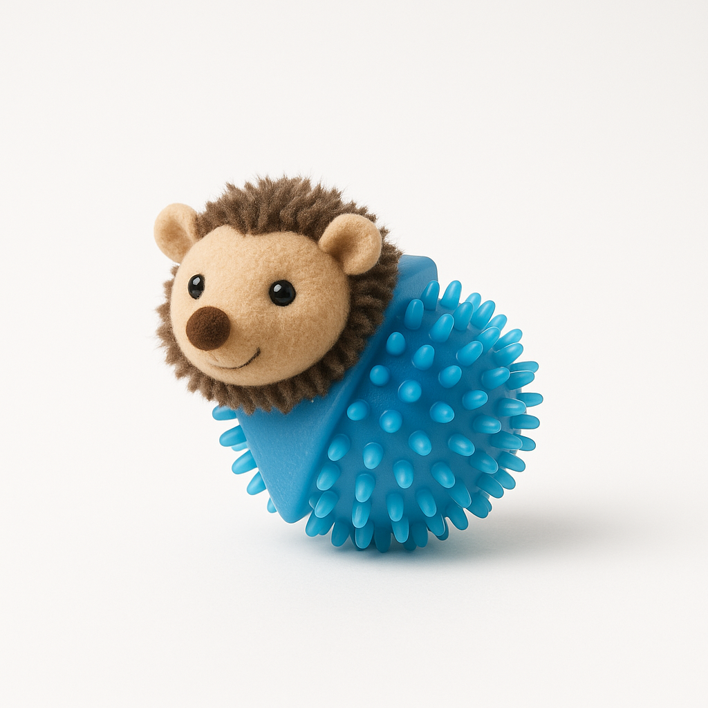 Hedgehog Corner Tickler Pet Toy