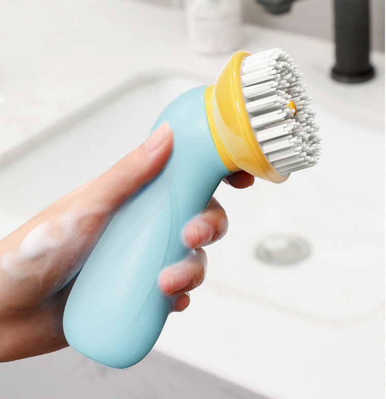 Handheld Pet Bath Brush for a Fun Grooming Experience