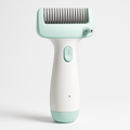 Rechargeable Pet Grooming Comb with Steam Spray