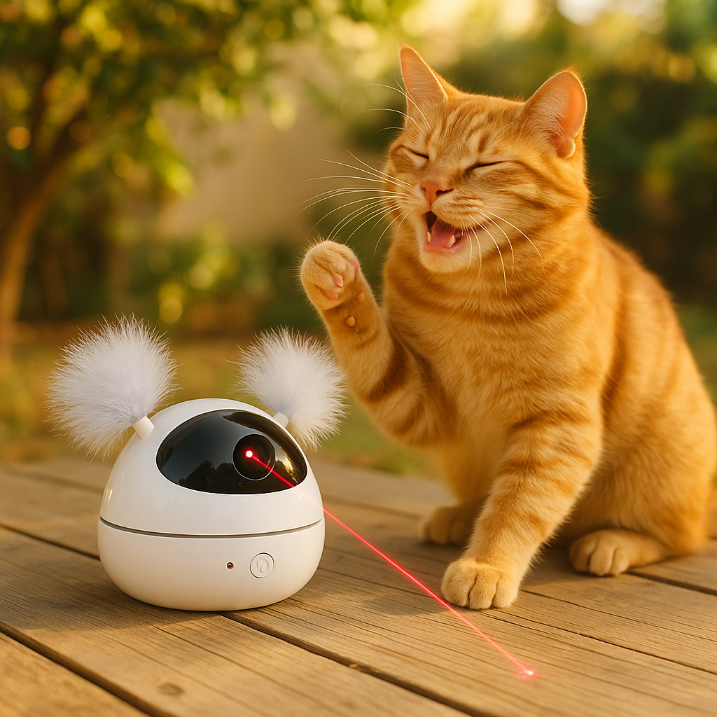 Automatic electric cat toy cat toy - lifestyle